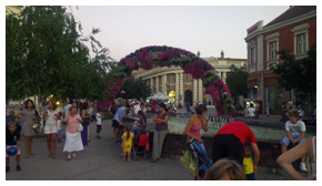 Glavni Gradski Trg i fontana