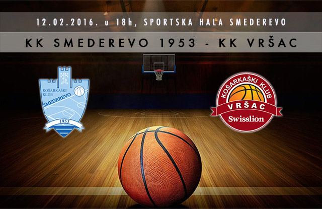 KK Smederevo 1953 - KK Vršac