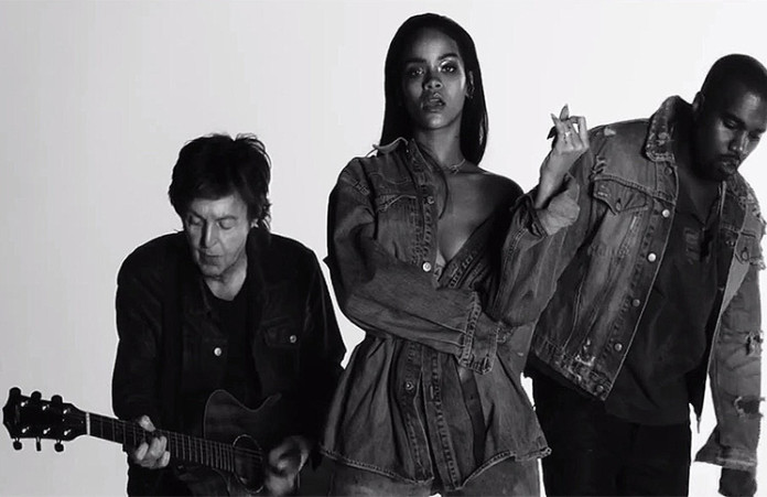 Rihanna, Kanye West And Paul McCartney