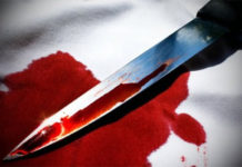 Žena ubola muža nožem Ilustracija: Nož